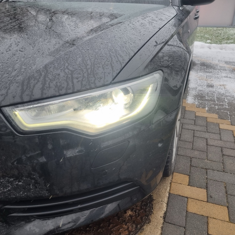 Audi A6 fényszóró felújítás előtt – Headlight Heaven Kecskemét